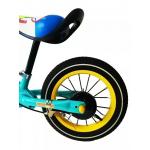 Balansinis dviratukas Monvelo su stabdžiais ir pripučiamais ratais Blue